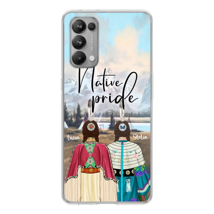 Custom Personalized Native American Couple Phone Case - Native Pride - Case For Xiaomi, Huawei and Oppo