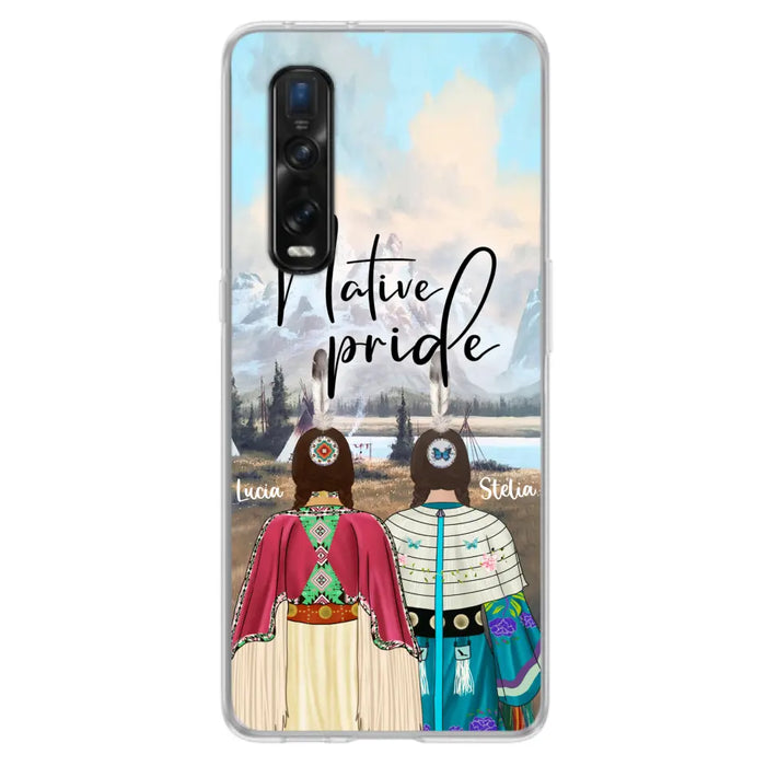 Custom Personalized Native American Couple Phone Case - Native Pride - Case For Xiaomi, Huawei and Oppo