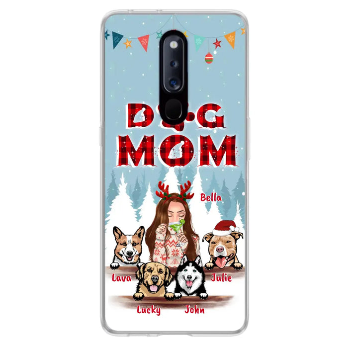 Custom Personalized Pet Mom Xmas Phone Case -  Upto 4 Pets - Best Gift For Dog/Cat Lover - Case For Xiaomi, Oppo And Huawei - 2T7CRT