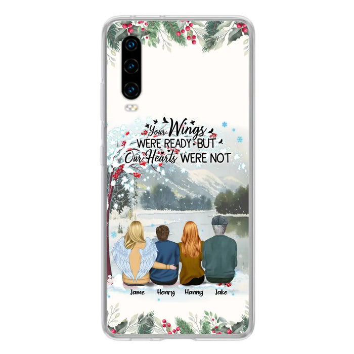 Custom Personalized Family Phone Case - Best Gift For Family - I Know Heaven Is A Beautiful Place Because They Have My Dad - Case For Xiaomi, Oppo And Huawei