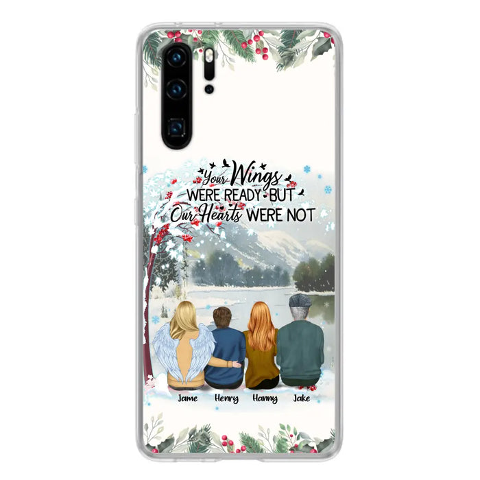 Custom Personalized Family Phone Case - Best Gift For Family - I Know Heaven Is A Beautiful Place Because They Have My Dad - Case For Xiaomi, Oppo And Huawei