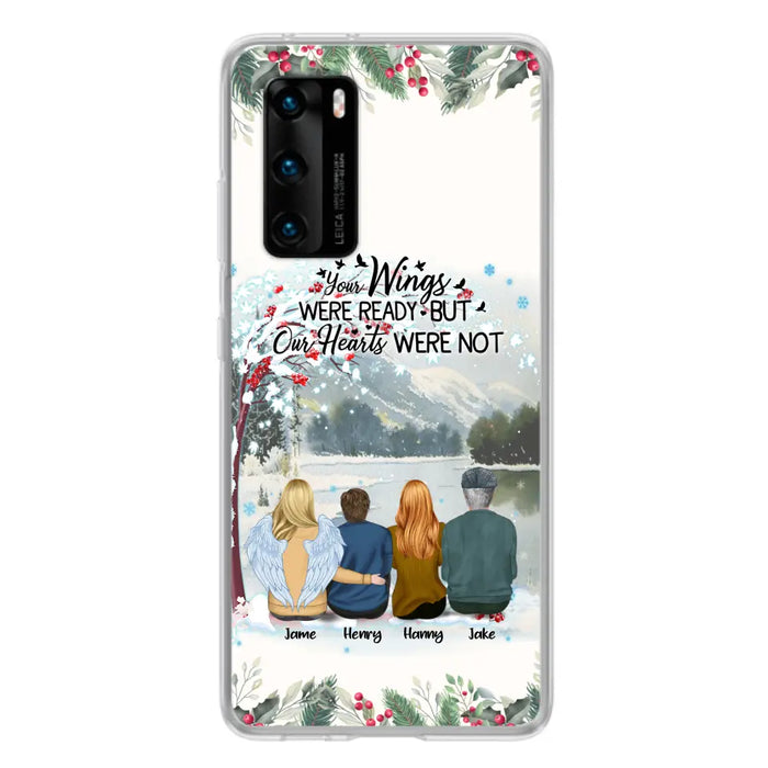 Custom Personalized Family Phone Case - Best Gift For Family - I Know Heaven Is A Beautiful Place Because They Have My Dad - Case For Xiaomi, Oppo And Huawei