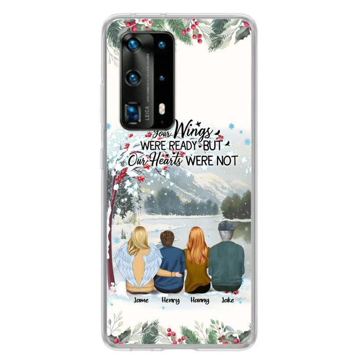 Custom Personalized Family Phone Case - Best Gift For Family - I Know Heaven Is A Beautiful Place Because They Have My Dad - Case For Xiaomi, Oppo And Huawei