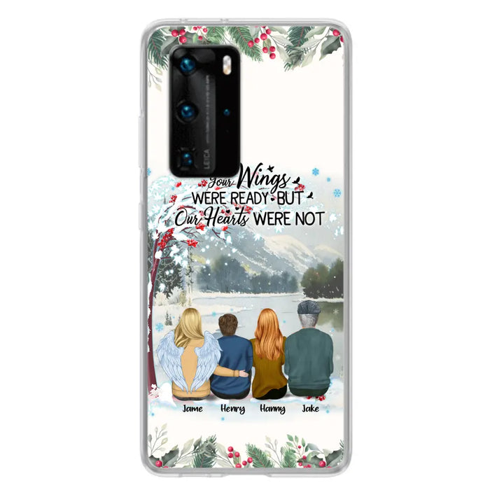 Custom Personalized Family Phone Case - Best Gift For Family - I Know Heaven Is A Beautiful Place Because They Have My Dad - Case For Xiaomi, Oppo And Huawei