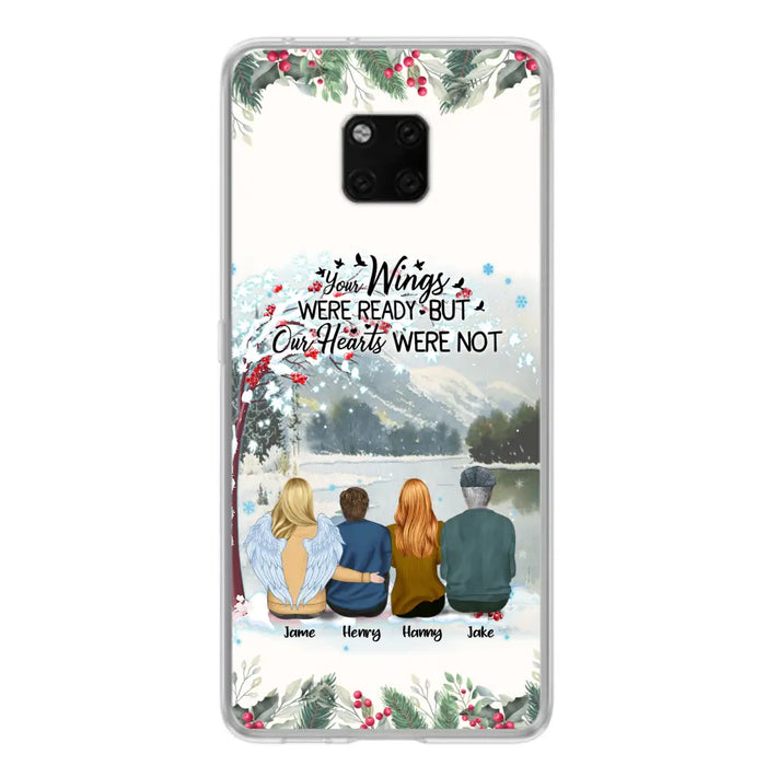 Custom Personalized Family Phone Case - Best Gift For Family - I Know Heaven Is A Beautiful Place Because They Have My Dad - Case For Xiaomi, Oppo And Huawei