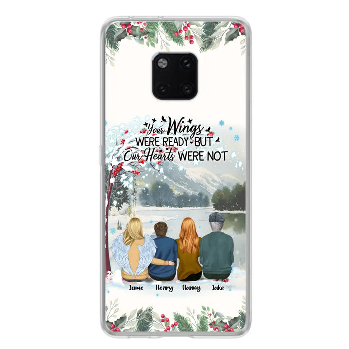 Custom Personalized Family Phone Case - Best Gift For Family - I Know Heaven Is A Beautiful Place Because They Have My Dad - Case For Xiaomi, Oppo And Huawei