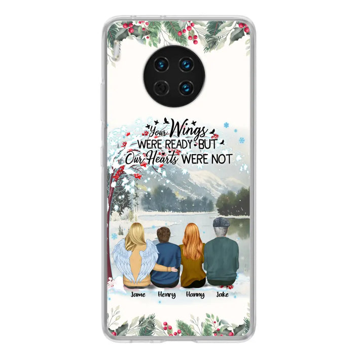 Custom Personalized Family Phone Case - Best Gift For Family - I Know Heaven Is A Beautiful Place Because They Have My Dad - Case For Xiaomi, Oppo And Huawei