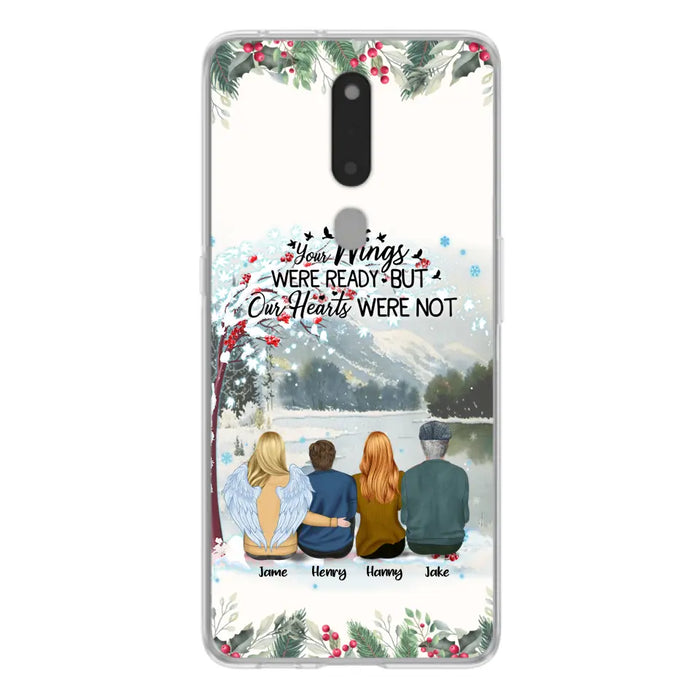 Custom Personalized Family Phone Case - Best Gift For Family - I Know Heaven Is A Beautiful Place Because They Have My Dad - Case For Xiaomi, Oppo And Huawei