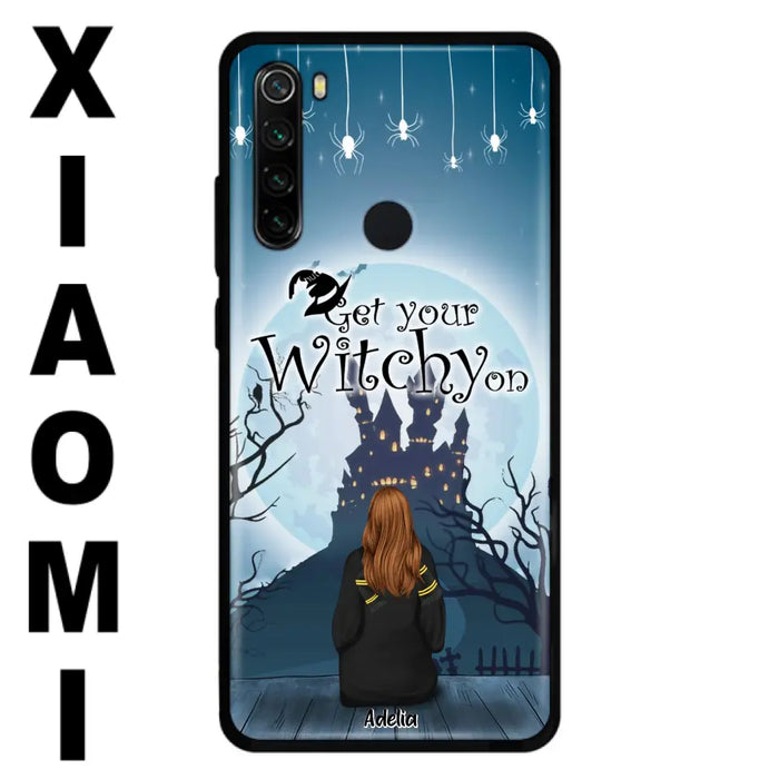 Custom Personalized Witch Phone Case - Upto 4 Witches - Best Gift For Friends - Get Your Witchy on - Case For Xiaomi, Oppo And Huawei