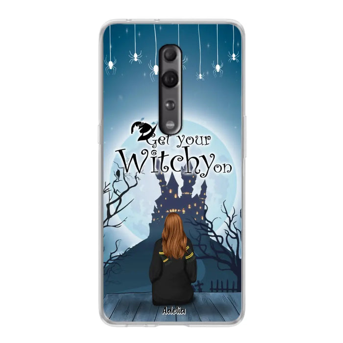 Custom Personalized Witch Phone Case - Upto 4 Witches - Best Gift For Friends - Get Your Witchy on - Case For Xiaomi, Oppo And Huawei