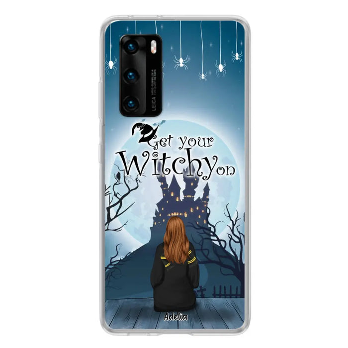 Custom Personalized Witch Phone Case - Upto 4 Witches - Best Gift For Friends - Get Your Witchy on - Case For Xiaomi, Oppo And Huawei