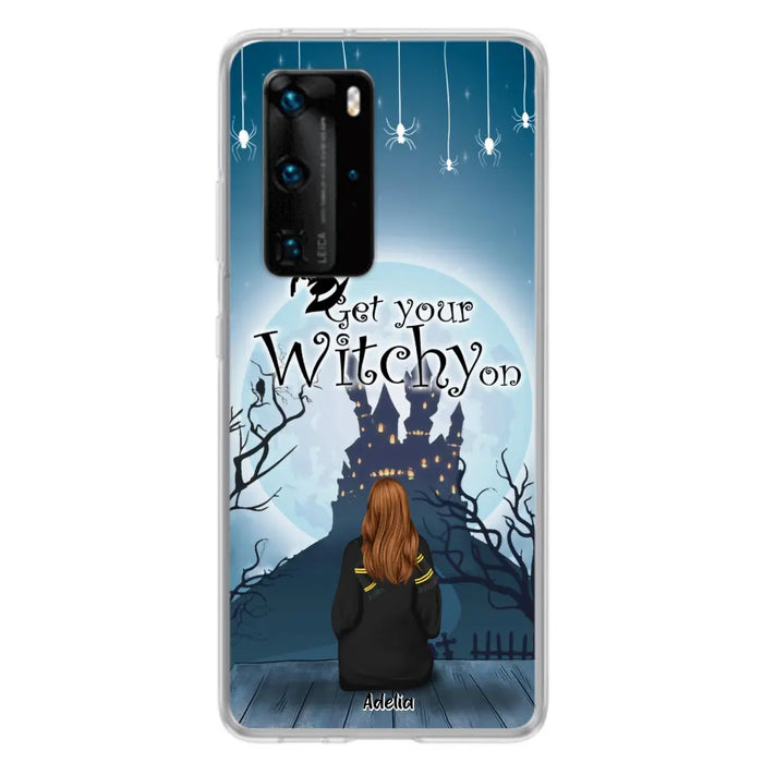 Custom Personalized Witch Phone Case - Upto 4 Witches - Best Gift For Friends - Get Your Witchy on - Case For Xiaomi, Oppo And Huawei