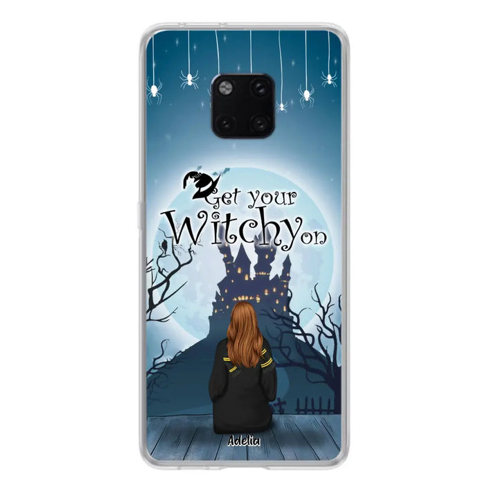 Custom Personalized Witch Phone Case - Upto 4 Witches - Best Gift For Friends - Get Your Witchy on - Case For Xiaomi, Oppo And Huawei