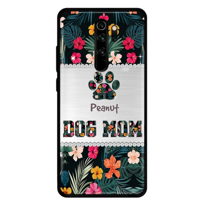 Personalized Custom Phone Case Dog Mom Met Pattern - Gifts Idea For Dog Lover - Dog Mom - Case For Xiaomi, Huawei And Oppo