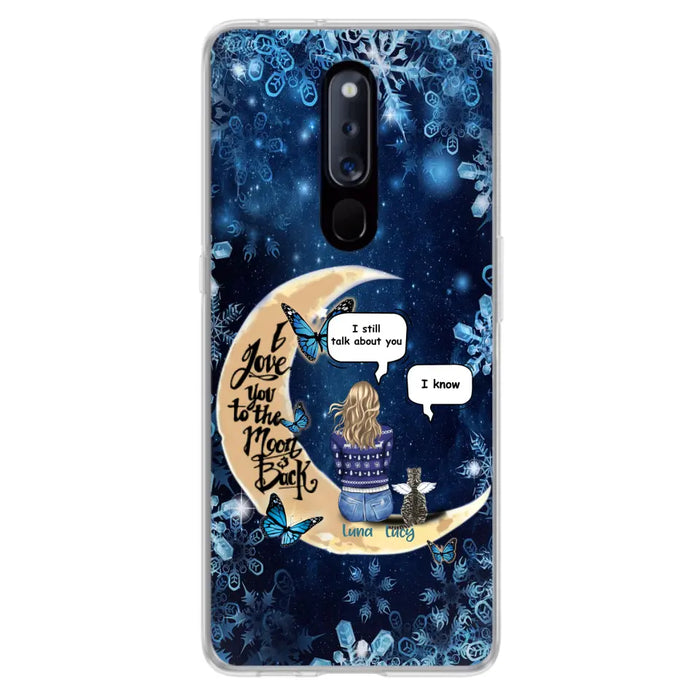 Custom Personalized Pet Mom Conversation Phone Case - Woman With Upto 4 Pets - Gift For Dog/ Cat Lover - Case For Xiaomi, Oppo And Huawei