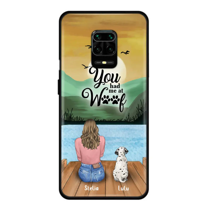 Custom Personalized Dog Mom Phone Case - Gifts For Dog Lover With Upto 4 Dogs - You Had Me At Woof - The New Version for iPhone 16 Series