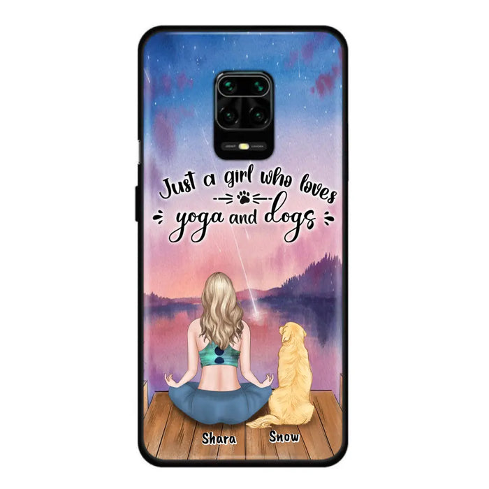 Custom Personalized Yoga Dog Mom Phone Case - Gift For Dog Lover - Case For Xiaomi, Oppo And Huawei