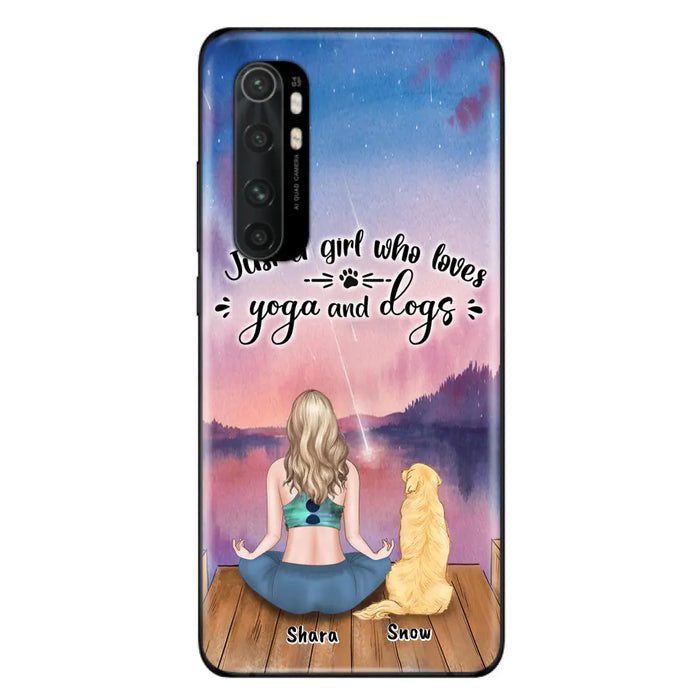 Custom Personalized Yoga Dog Mom Phone Case - Gift For Dog Lover - Case For Xiaomi, Oppo And Huawei