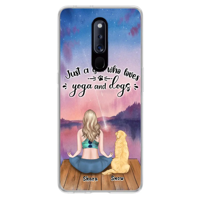 Custom Personalized Yoga Dog Mom Phone Case - Gift For Dog Lover - Case For Xiaomi, Oppo And Huawei