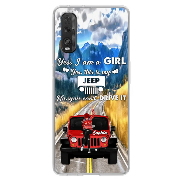 Custom Personalized Off - Road Girl Phone Case - Case For Xiaomi, Oppo And Huawei