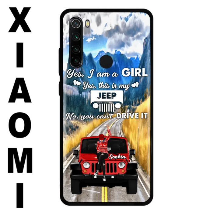 Custom Personalized Off - Road Girl Phone Case - Case For Xiaomi, Oppo And Huawei