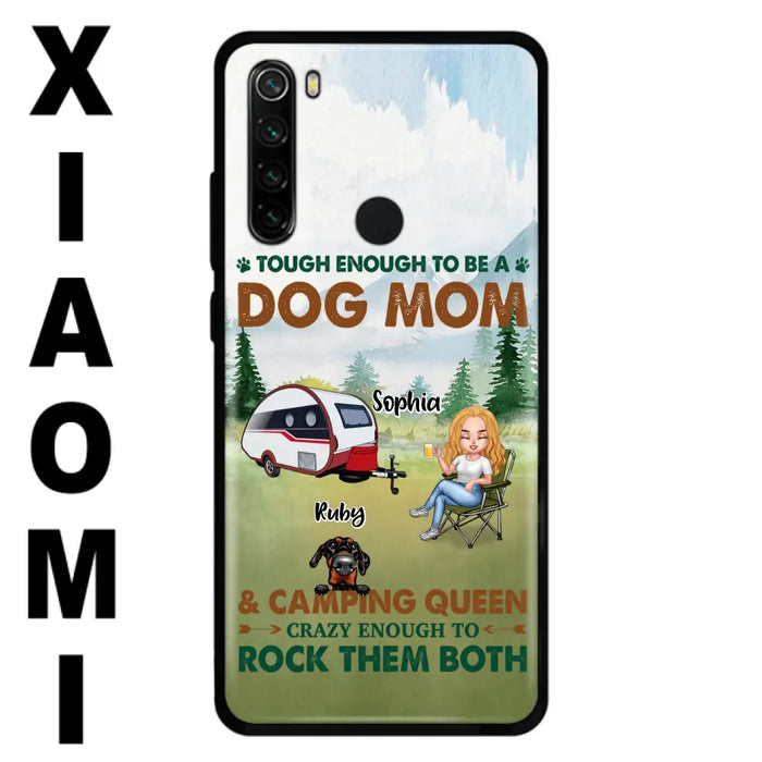 Custom Personalized Camping With Dogs Phone Case - Up to 5 Dogs - Best Gift For Dog Lovers - I Like Camping And Dogs And Maybe 3 People - Case For Xiaomi/Huawei/Oppo