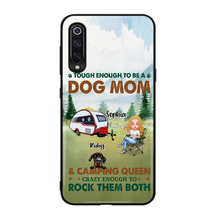 Custom Personalized Camping With Dogs Phone Case - Up to 5 Dogs - Best Gift For Dog Lovers - I Like Camping And Dogs And Maybe 3 People - Case For Xiaomi/Huawei/Oppo