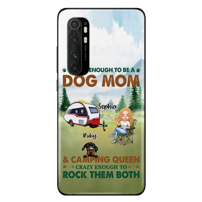 Custom Personalized Camping With Dogs Phone Case - Up to 5 Dogs - Best Gift For Dog Lovers - I Like Camping And Dogs And Maybe 3 People - Case For Xiaomi/Huawei/Oppo