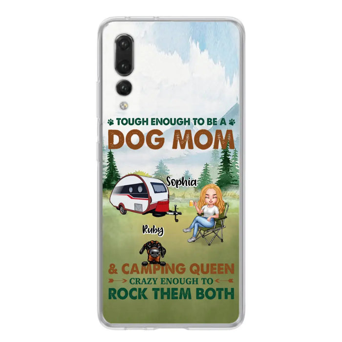 Custom Personalized Camping With Dogs Phone Case - Up to 5 Dogs - Best Gift For Dog Lovers - I Like Camping And Dogs And Maybe 3 People - Case For Xiaomi/Huawei/Oppo