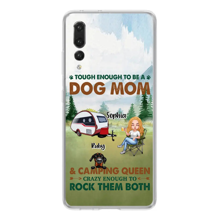 Custom Personalized Camping With Dogs Phone Case - Up to 5 Dogs - Best Gift For Dog Lovers - I Like Camping And Dogs And Maybe 3 People - Case For Xiaomi/Huawei/Oppo