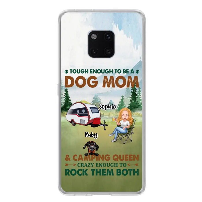 Custom Personalized Camping With Dogs Phone Case - Up to 5 Dogs - Best Gift For Dog Lovers - I Like Camping And Dogs And Maybe 3 People - Case For Xiaomi/Huawei/Oppo