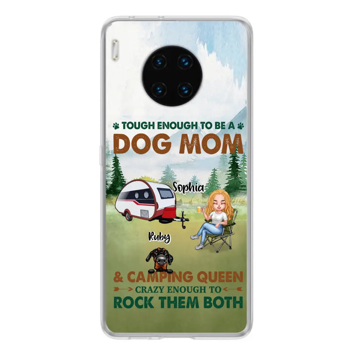 Custom Personalized Camping With Dogs Phone Case - Up to 5 Dogs - Best Gift For Dog Lovers - I Like Camping And Dogs And Maybe 3 People - Case For Xiaomi/Huawei/Oppo