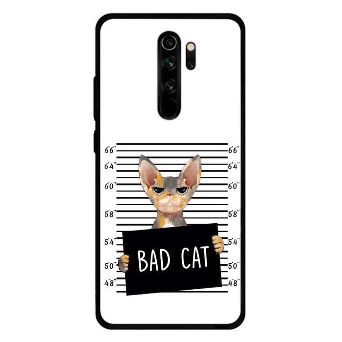 Custom Personalized Bad Cat Phone Case - Upto 2 Cats - Gift Idea For Cat Lover - Yes, We're Aware Of How Obnoxious - Case For Xiaomi, Oppo And Huawei