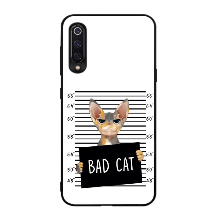 Custom Personalized Bad Cat Phone Case - Upto 2 Cats - Gift Idea For Cat Lover - Yes, We're Aware Of How Obnoxious - Case For Xiaomi, Oppo And Huawei