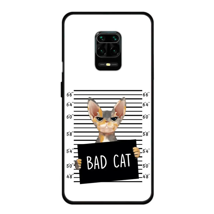 Custom Personalized Bad Cat Phone Case - Upto 2 Cats - Gift Idea For Cat Lover - Yes, We're Aware Of How Obnoxious - Case For Xiaomi, Oppo And Huawei