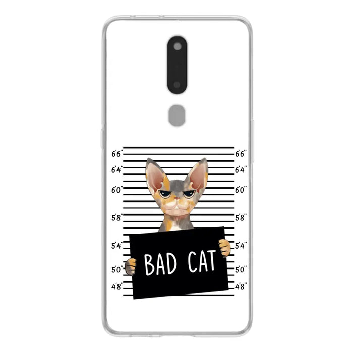 Custom Personalized Bad Cat Phone Case - Upto 2 Cats - Gift Idea For Cat Lover - Yes, We're Aware Of How Obnoxious - Case For Xiaomi, Oppo And Huawei