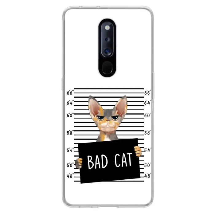 Custom Personalized Bad Cat Phone Case - Upto 2 Cats - Gift Idea For Cat Lover - Yes, We're Aware Of How Obnoxious - Case For Xiaomi, Oppo And Huawei