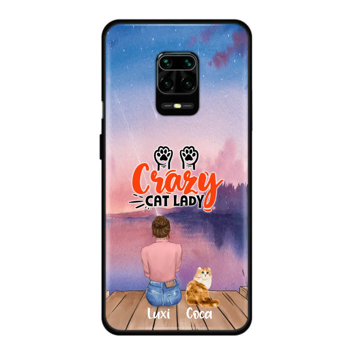 Custom Personalized Cat Mom Phone Case - Upto 5 Cats - Gift Idea For Cat Lover - Best Cat Mom Ever - Case For Xiaomi, Oppo And Huawei