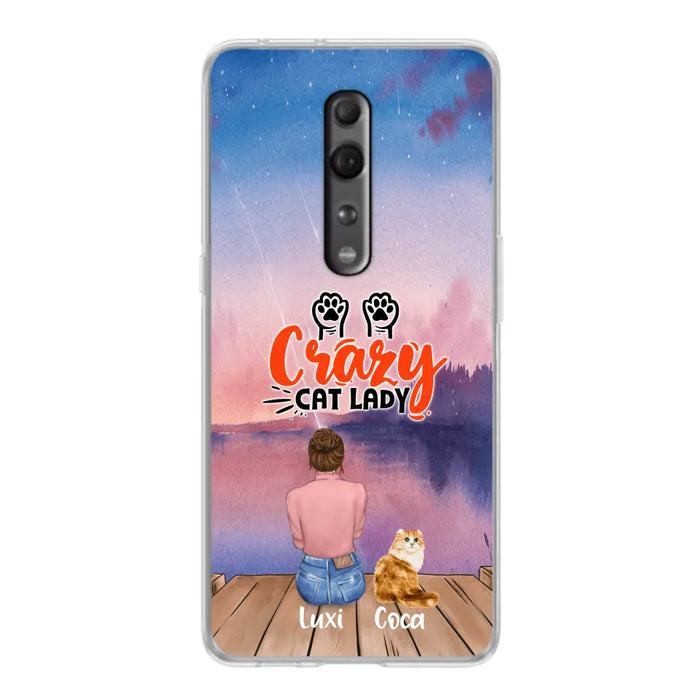 Custom Personalized Cat Mom Phone Case - Upto 5 Cats - Gift Idea For Cat Lover - Best Cat Mom Ever - Case For Xiaomi, Oppo And Huawei