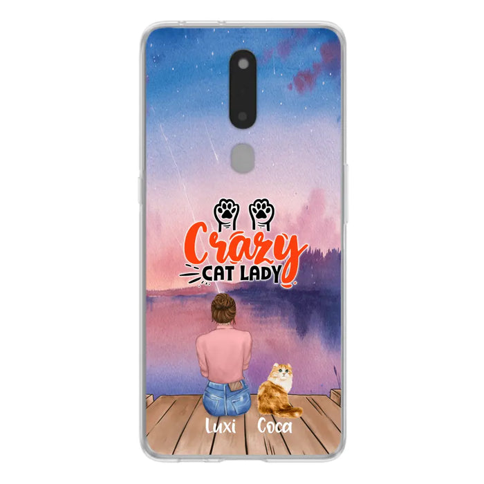 Custom Personalized Cat Mom Phone Case - Upto 5 Cats - Gift Idea For Cat Lover - Best Cat Mom Ever - Case For Xiaomi, Oppo And Huawei