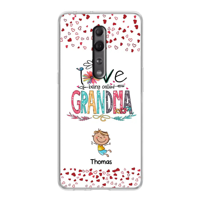 Custom Personalized Blessed To Be Called Nana Phone Case - Upto 5 Kids - Gift Idea For Nana/ Mama/Kids - Case For Xiaomi, Oppo And Huawei