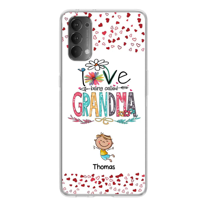 Custom Personalized Blessed To Be Called Nana Phone Case - Upto 5 Kids - Gift Idea For Nana/ Mama/Kids - Case For Xiaomi, Oppo And Huawei