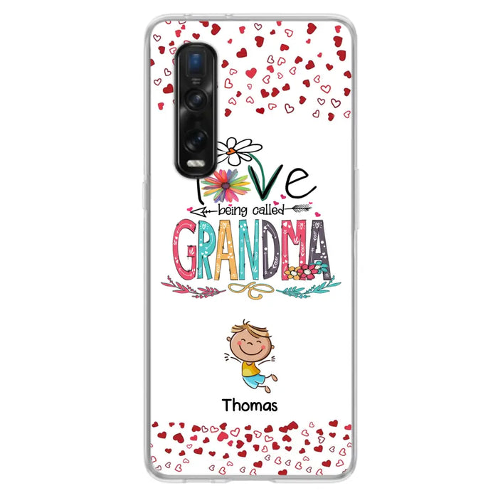 Custom Personalized Blessed To Be Called Nana Phone Case - Upto 5 Kids - Gift Idea For Nana/ Mama/Kids - Case For Xiaomi, Oppo And Huawei