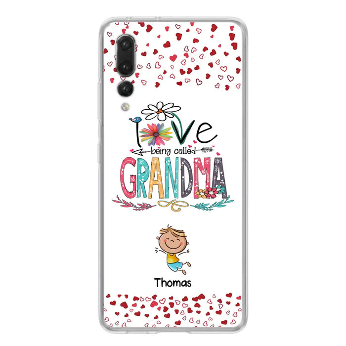 Custom Personalized Blessed To Be Called Nana Phone Case - Upto 5 Kids - Gift Idea For Nana/ Mama/Kids - Case For Xiaomi, Oppo And Huawei