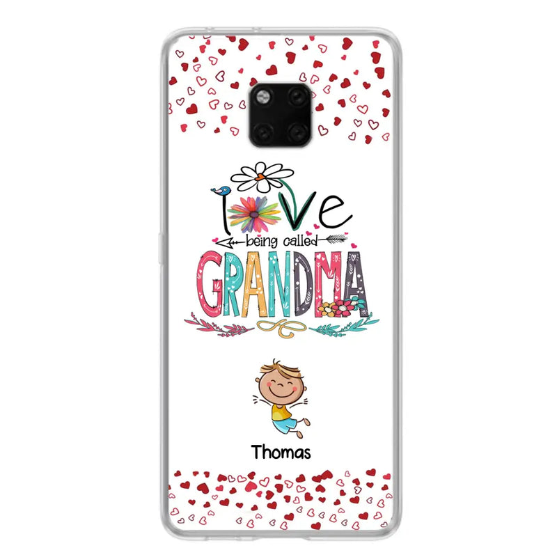 Personalized Blessed To Be Called Nana Phone Case - Up to 5 Kids - Gift Idea For Nana/Mama/Kids - Case For Xiaomi, Oppo And Huawei