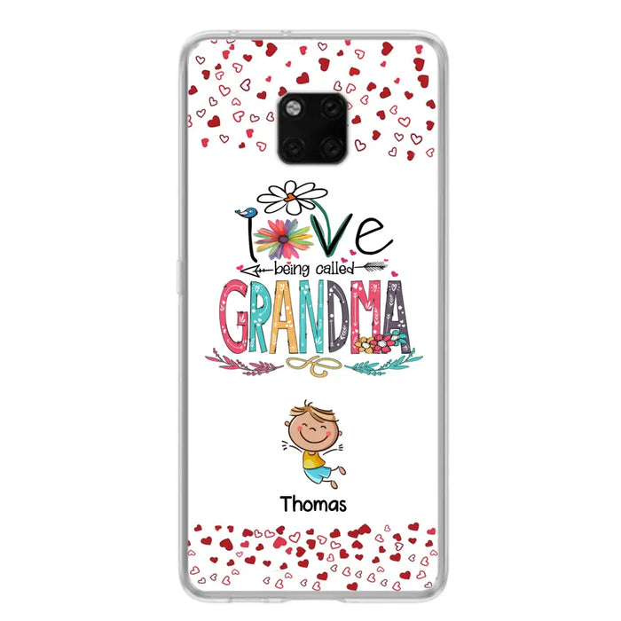 Custom Personalized Blessed To Be Called Nana Phone Case - Upto 5 Kids - Gift Idea For Nana/ Mama/Kids - Case For Xiaomi, Oppo And Huawei