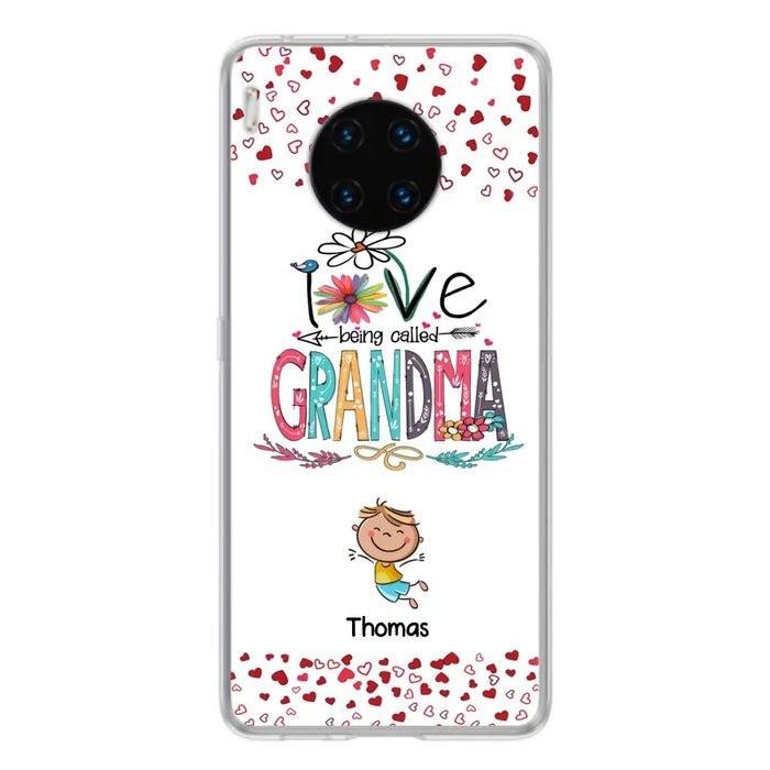 Custom Personalized Blessed To Be Called Nana Phone Case - Upto 5 Kids - Gift Idea For Nana/ Mama/Kids - Case For Xiaomi, Oppo And Huawei