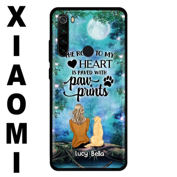 Custom Personalized Memorial Dog Phone Case - Upto 5 Dogs - Gift Idea For Dog Lover - Case For Xiaomi/Huawei/Oppo