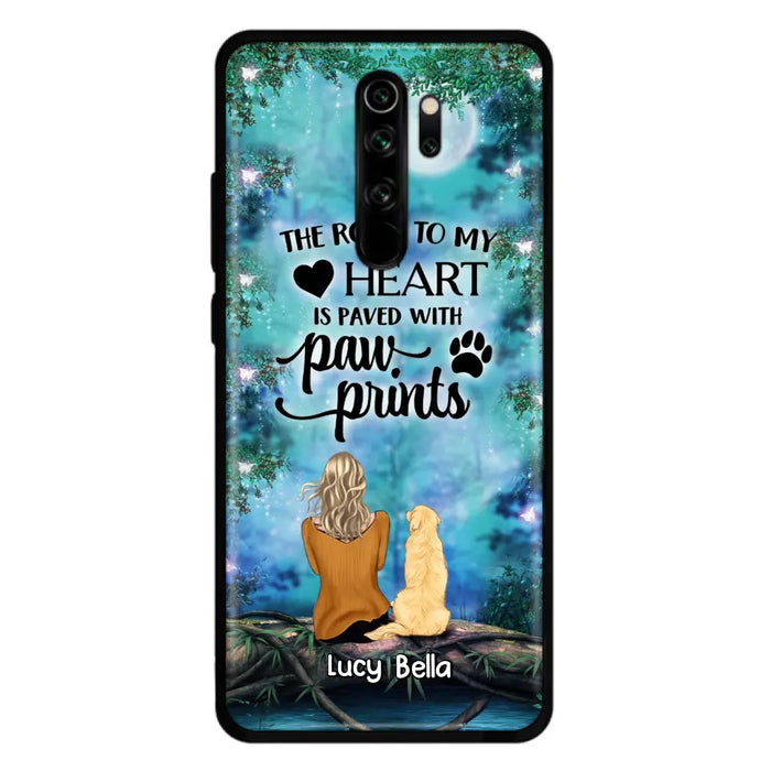 Custom Personalized Memorial Dog Phone Case - Upto 5 Dogs - Gift Idea For Dog Lover - Case For Xiaomi/Huawei/Oppo