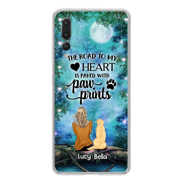 Custom Personalized Memorial Dog Phone Case - Upto 5 Dogs - Gift Idea For Dog Lover - Case For Xiaomi/Huawei/Oppo